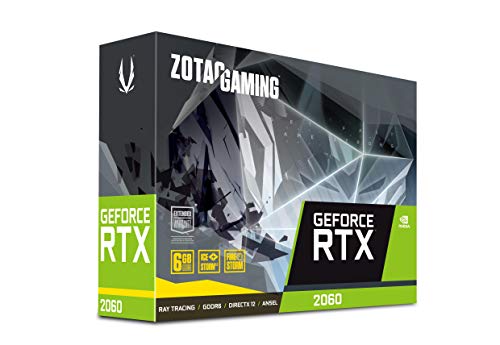 ZOTAC Gaming GeForce RTX 2060 6GB GDDR6 192-bit Gaming Graphics